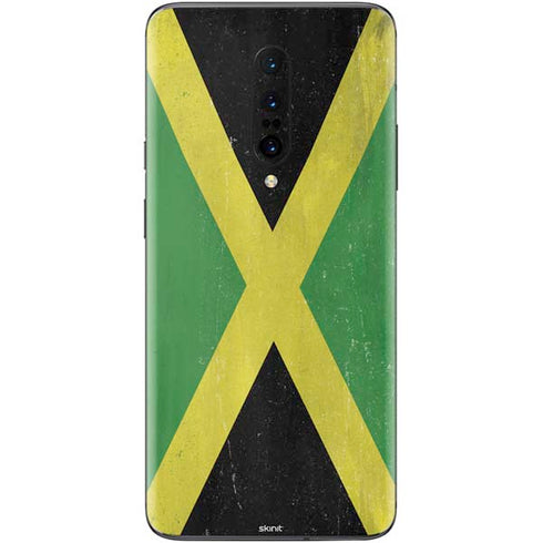 Jamaica Flag Distressed OnePlus 7 Pro Skin
